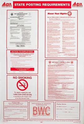 State and Federal Poster Set - English