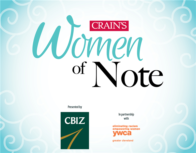 Ariane Kirkpatrick is honored as a Women of Note by Crain's