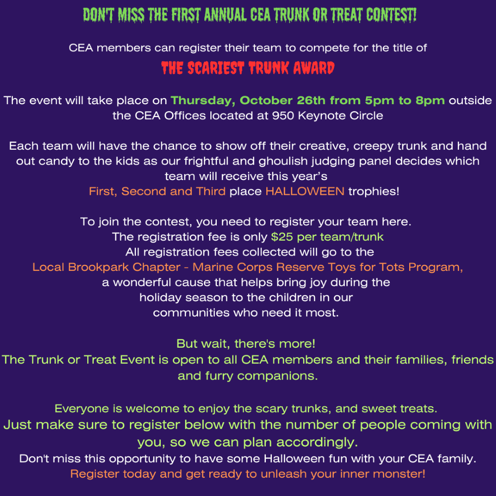 Details Trunk or Treat Flyer